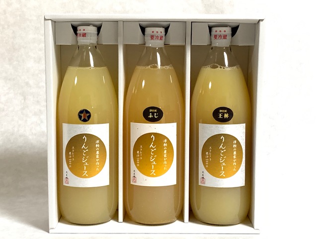 青森県産　りんごジュース　サンふじ&王林　12本入り りんごジュースの商品一覧 | 青森 りんご 専門店 タンダイ